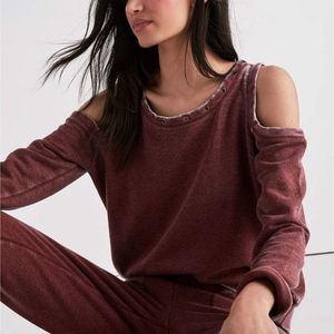Lucky Brand Cold Shoulder Pullover